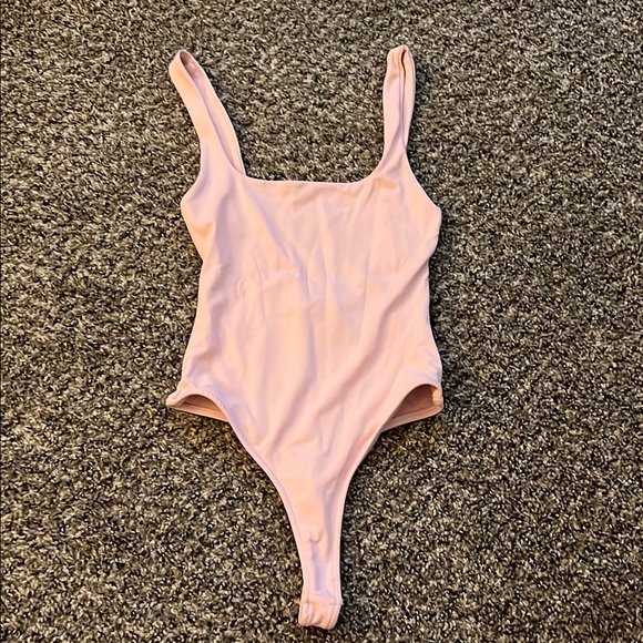 Zara Light Pink Bodysuit - Picture 1 of 5